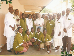 Visite de la mère supérieure des sœurs de sainte Marie de NARMUR au CAFOP SMS 